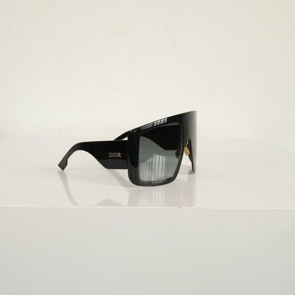 Christian Dior Black Diorsolight 60MM Navigator Sunglasses - Picture 2 of 6